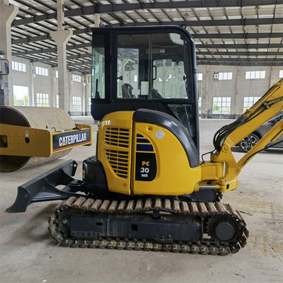 Ιαπωνία Crawler Excavator Χρησιμοποιείται Mini Komatsu PC30 Excavator 3000KG έως 3200KG