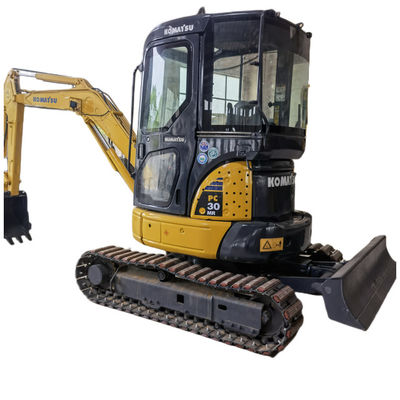 Ιαπωνία Crawler Excavator Χρησιμοποιείται Mini Komatsu PC30 Excavator 3000KG έως 3200KG