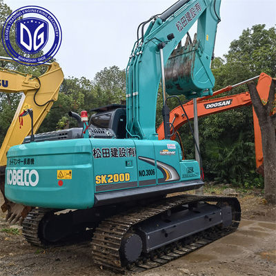 Kobelco SK200-8 Χρησιμοποιούμενος εξορυκτής Προέλευση από την Ιαπωνία Χαμηλή κατανάλωση καυσίμου Καλή κατάσταση