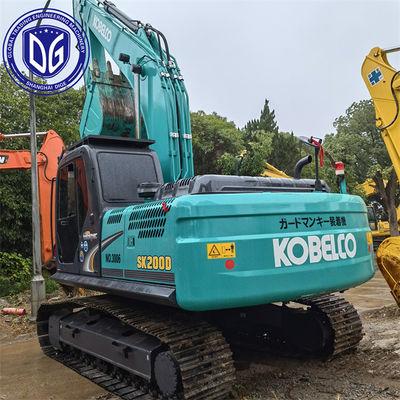 Kobelco SK200-8 Χρησιμοποιούμενος εξορυκτής Προέλευση από την Ιαπωνία Χαμηλή κατανάλωση καυσίμου Καλή κατάσταση