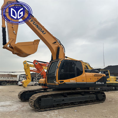 Υψηλής χωρητικότητας Hyundai 220 20ton χρησιμοποιημένος εξορυκτής δημοφιλές μοντέλο σε καλή κατάσταση