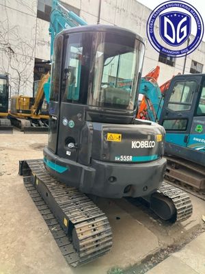 Προχωρημένο Sk55 Χρησιμοποιούμενο Kobelco 5.5t Excavator με ισχυρό σύστημα πρόωσης