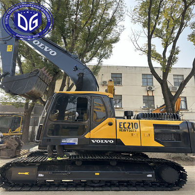 Βόλβο 210 Εκσκαφέας τιμή στην Ινδία Ec210 21 Τόνων Χρησιμοποιούμενος Volvo Εκσκαφέας Με Προχωρημένη επιλογή λειτουργίας