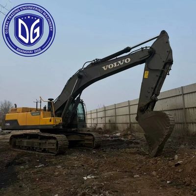 Χρησιμοποιημένος Volvo EC480 48 τόνων Excavator Crawler Μεγάλο κατασκευαστικό εξοπλισμό σε καλή κατάσταση
