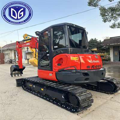 6 τόνους KX163 Χρησιμοποιούμενος εξορυκτής Kubota Υδραυλικός εξορυκτής