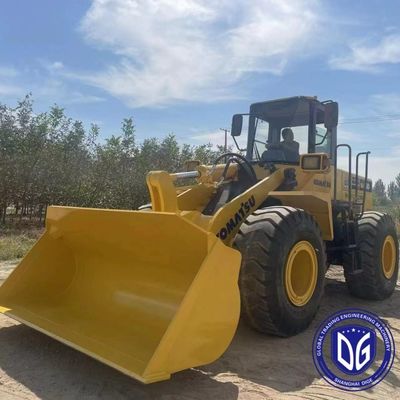 Εφοδιαστής εμπρός WA380-3 Komatsu Χρησιμοποιούμενος φορτιστής με υψηλή απόδοση