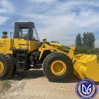 WA380-3 Χρησιμοποιούμενος φορτιστής Komatsu Υδραυλικός φορτιστής εξορυκτών