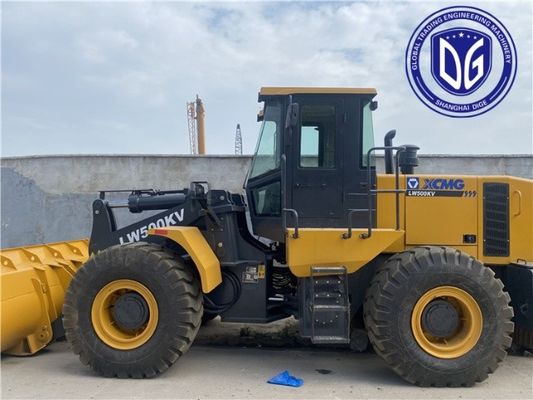 Εφοδιαστής εμπρός LW500 Χρησιμοποιούμενος φορτιστής XCMG 17t Χρησιμοποιούμενος φορτιστής υδραυλικών εξορυκτών
