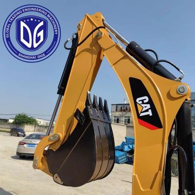 Προέλευση Ιαπωνία CAT420F Χρησιμοποιούμενος φορτιστής Caterpillar Backhoe CAT420F Φορτιστής Backhoe Caterpillar Backhoe Loader CAT420