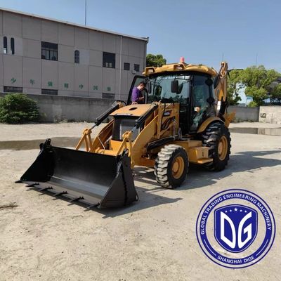 Προέλευση Ιαπωνία CAT420F Χρησιμοποιούμενος φορτιστής Caterpillar Backhoe CAT420F Φορτιστής Backhoe Caterpillar Backhoe Loader CAT420