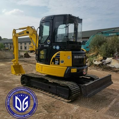 Χρήστης φιλικό PC50 Χρησιμοποιούμενο Komatsu Excavator Ενενήντα πέντε Νέο Χρησιμοποιούμενο Komatsu Mini Excavator