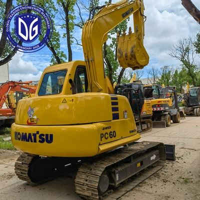 PC60-7 Χρησιμοποιούμενος εξορυκτής Komatsu Mini εξορυκτής Komatsu