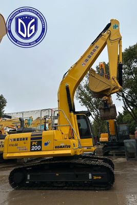 Υψηλής ισχύος κινητήρας PC200-8 Χρησιμοποιούμενος αποδοτικός 95 νέος μίνι εξορυκτής κομάτσου