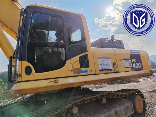 Απλή λειτουργία PC430 Χρησιμοποιούμενη μίνι εκσκαφέας κομάτσου