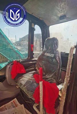 Μανειοκίνητος Sk75 Χρησιμοποιούμενος Kobelco 7.5 τόνων εξορυκτής με ισχυρό σύστημα πρόωσης