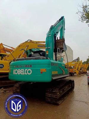 Σκ200 Χρησιμοποιούμενη εκσκαφέας Kobelco 20t με υδραυλικό σύστημα υψηλής απόδοσης