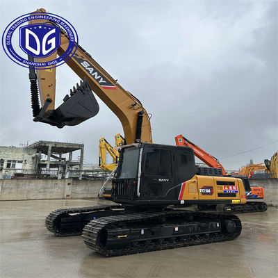 Χρησιμοποιούμενη Sany SY215 21.5Ton Crawler Excavator με κινητήρα χαμηλής κατανάλωσης καυσίμου