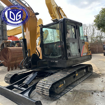 Sany Sy55C Χρησιμοποιείται 5.5 τόνων Excavator Με σύστημα γρήγορης εκκίνησης του κινητήρα και φωτεινή οθόνη