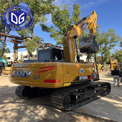 Συ135 Χρησιμοποιούμενη εκσκαφέας SANY 13,5 τόνων με ενισχυμένη χωρητικότητα ψύξης
