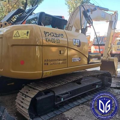 Ανταποκρινόμενη 312D Χρησιμοποιούμενη εκσκαφέας 12 τόνων με χαρακτηριστικά μείωσης θορύβου