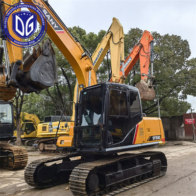 Sany SY155 15.5T Χρησιμοποιούμενο Excavator Crawler Αποδοτικό και εξοικονόμηση ενέργειας σύστημα ισχύος