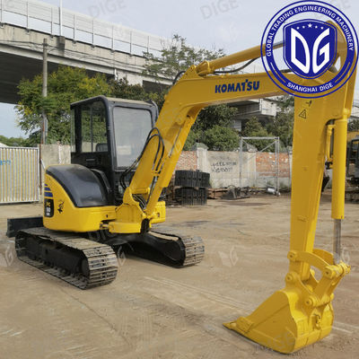 PC50 5 τόνων μικρός υδραυλικός χρησιμοποιημένος εξορυκτής Komatsu 90% νέος, έτοιμος για πώληση τώρα