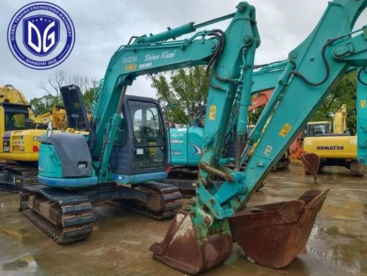 Sk70 Χρησιμοποιήθηκε Kobelco 7 τόνων Excavator με αποτελεσματικά συστήματα ψύξης