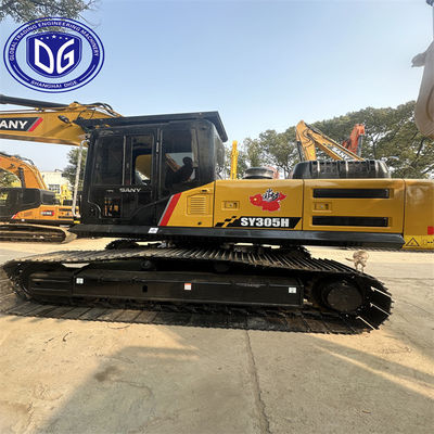 Συ305H 30,5 τόνων χρησιμοποιημένος εξορυκτής Sany με βελτιστοποιημένη απόδοση καυσίμου