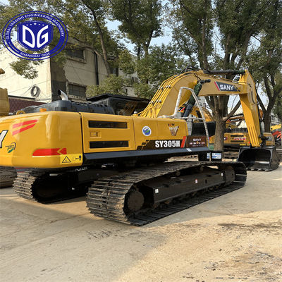 Συ305H 30,5 τόνων χρησιμοποιημένος εξορυκτής Sany με βελτιστοποιημένη απόδοση καυσίμου