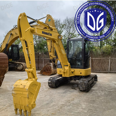 Υδραυλικός εξορυκτής Komatsu PC55 4D88E-6 Μηχανικό μοντέλο και ανθεκτική κατασκευή για βαριά εργασία