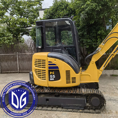 Υδραυλικός εξορυκτής Komatsu PC55 4D88E-6 Μηχανικό μοντέλο και ανθεκτική κατασκευή για βαριά εργασία
