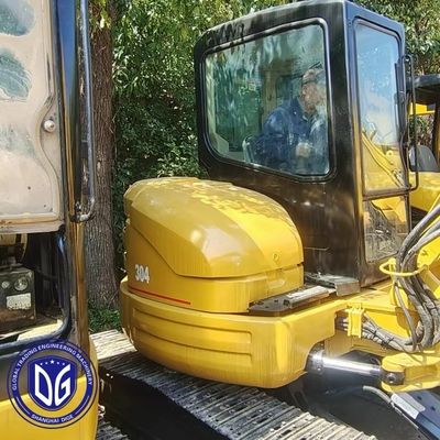 304C Χρησιμοποιούμενη σκάφτρα Caterpillar 4 τόνων με προηγμένο σύστημα ελέγχου λειτουργίας
