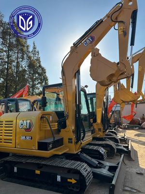 305.5E2 5.5 τόνων χρησιμοποιημένη εκσκαφέας Caterpillar με ανώτερο βάθος σκάψης