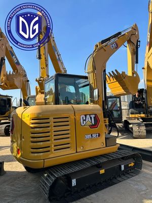 305.5E2 5.5 τόνων χρησιμοποιημένη εκσκαφέας Caterpillar με ανώτερο βάθος σκάψης