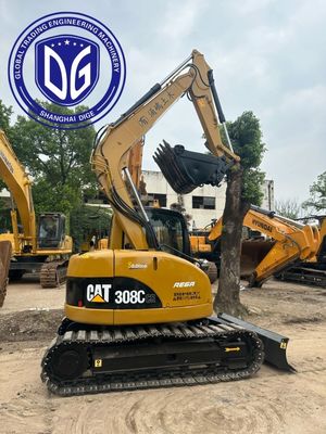 εκσκαφέας cat 308 προς πώληση308C Χρησιμοποιούμενες μηχανές Cat 8 τόνων Εκσκαφέας προσαρμοστικότητα σε διάφορα εδάφη