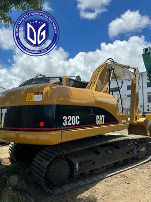 CAT 320C 20Τ μεταχειρισμένη σκάφτρα Caterpillar Crawler, πρώιμο μοντέλο, φθηνή τιμή, καλή κατάσταση, προς πώληση