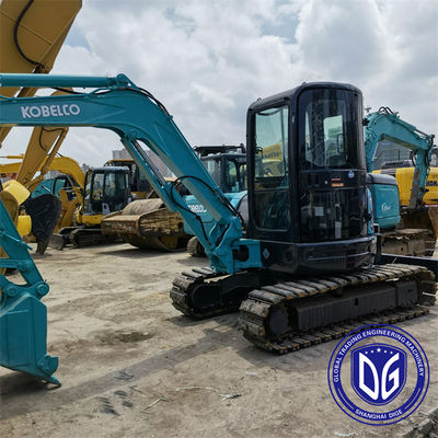 SK55 5,5 τόνων Kobelco Mini χρησιμοποιημένη εκσκαφέας με καλή ποιότητα και εξαιρετική λειτουργία στην πώληση