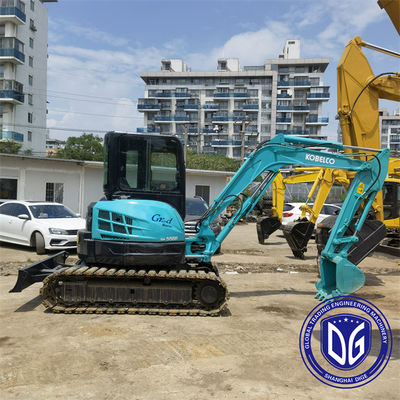 Εκσκαφέας Kobelco SK55 Αρχικός εκσκαφέας Kobelco 5,5 τόνων Χρησιμοποιούμενος μικρός εκσκαφέας