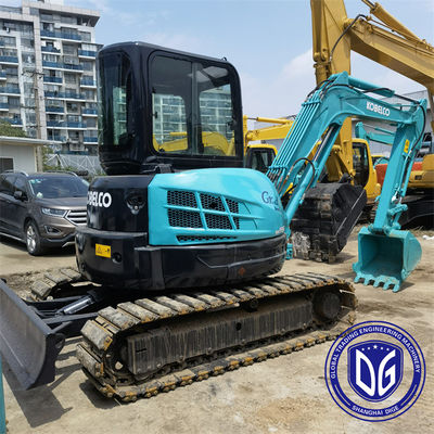 SK55 5,5 τόνων Kobelco Mini χρησιμοποιημένη εκσκαφέας με καλή ποιότητα και εξαιρετική λειτουργία στην πώληση