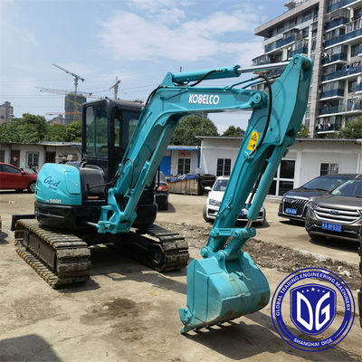 SK55 5,5 τόνων Kobelco Mini χρησιμοποιημένη εκσκαφέας με καλή ποιότητα και εξαιρετική λειτουργία στην πώληση