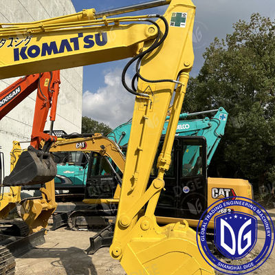 7.17m*2.49m*2.81m μεταχειρισμένο εξορυκτικό Komatsu για την κατασκευή
