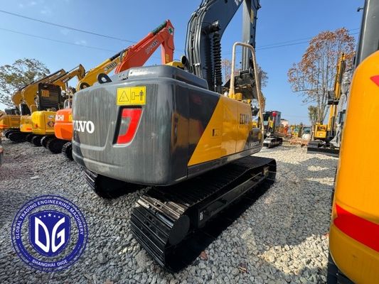 Ec140 14 τόνων Χρησιμοποιούμενος εξορυκτής Volvo με αποτελεσματικό σύστημα ψύξης ανεμιστήρα