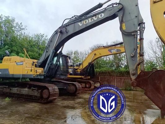 Ec380DL 38 τόνων Χρησιμοποιούμενος εξορυκτής Volvo με προηγμένο σύστημα ελέγχου εκπομπών