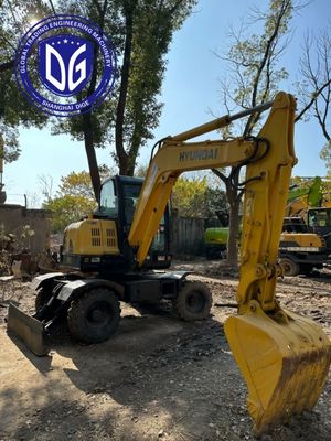 R60w-7 6 τόνων Χρησιμοποιούμενος εξορυκτής Hyundai και απλό και διαισθητικό έλεγχο