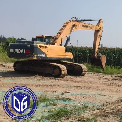 Hyundai 305 30.5Ton Crawler Χρησιμοποιούμενος Εκσκαφέας Αρχική Ασθενής Λειτουργία Έτοιμος για πώληση