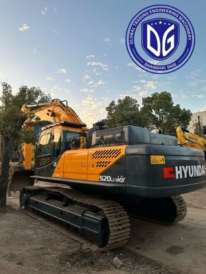 R520LC-9Vs Χρησιμοποιούμενος υδραυλικός εξορυκτής Hyundai με αποτελεσματικό σύστημα ανεμιστήρα ψύξης