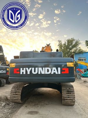 Χρησιμοποιούμενη Hyundai 520 Μεγάλη υδραυλική εκσκαφέας 52 τόνων με κορυφαία τεχνολογία