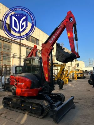 Kx163 6,3 τόνων Χρησιμοποιούμενος εξορυκτής Kubota Ιαπωνικός Χρησιμοποιούμενος εξορυκτής Kubota