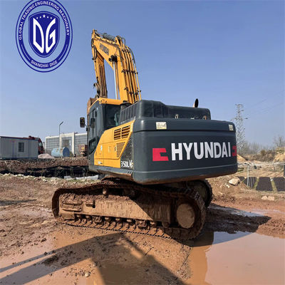 Hyundai 350 35Ton Crawler Υδραυλική Εκσκαφέας Καλή ποιότητα με υψηλή χωρητικότητα