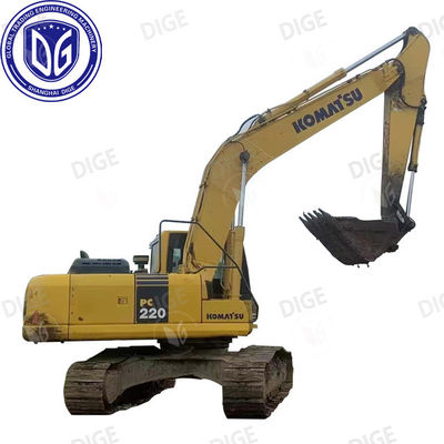 Αξιόπιστη απόδοση USED PC220-8 εξορυκτής με βελτιωμένη πρόσφυση και έλξη